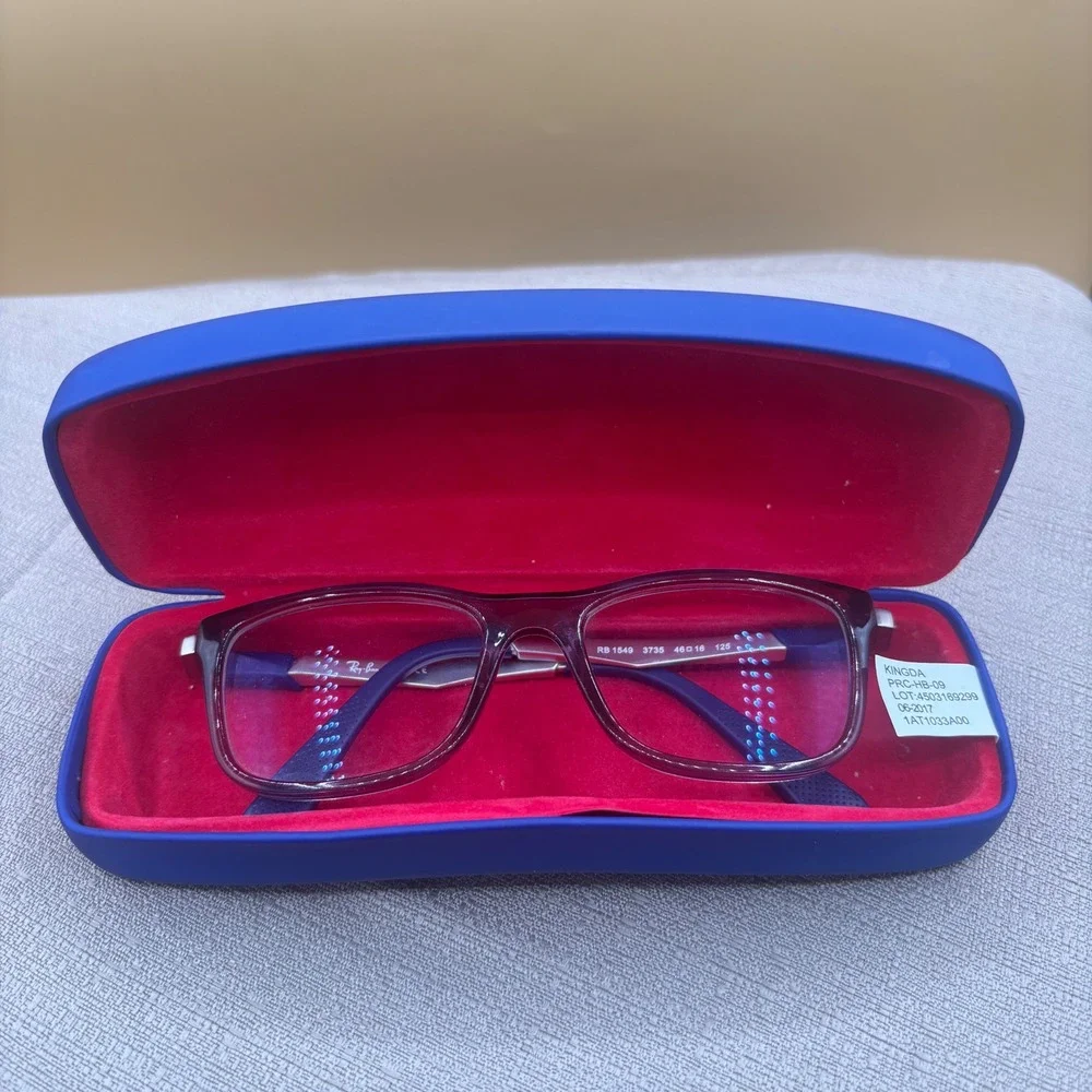 Ray-Ban Junior RB1549 3735 Purple / Blue Eyeglass Frames with Case 46-16